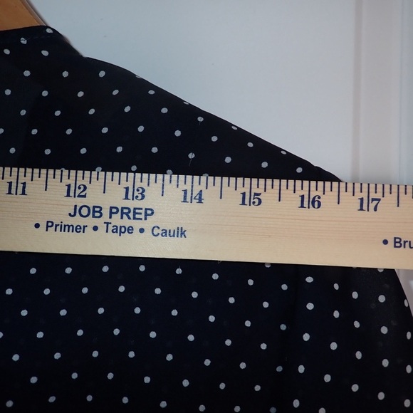 Megan Lee Navy and White Polka Dot Dress and Jacket size 14 - Picture 10 of 10